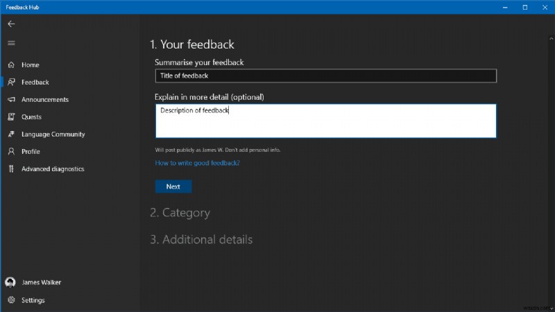 Windows 10でフィードバックを送信する方法|「フィードバックハブ」の使い方を解説
