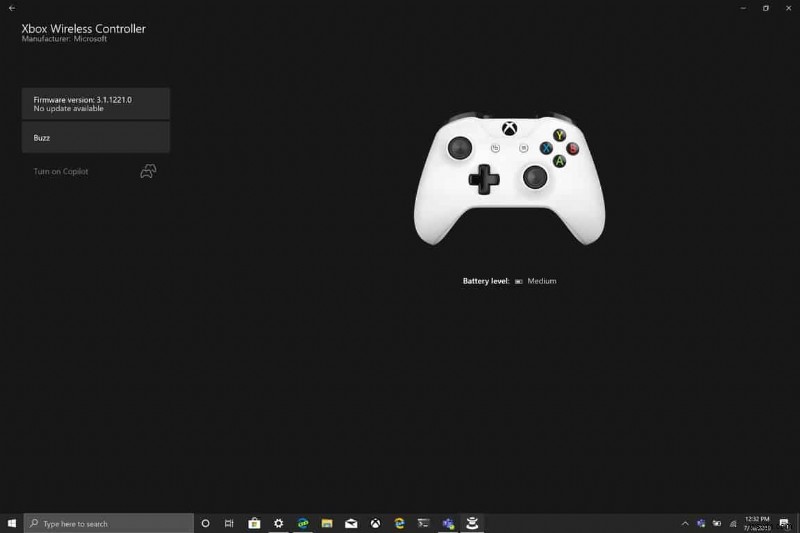 Windows 10でXbox Oneコントローラーのバッテリー残量を確認する方法