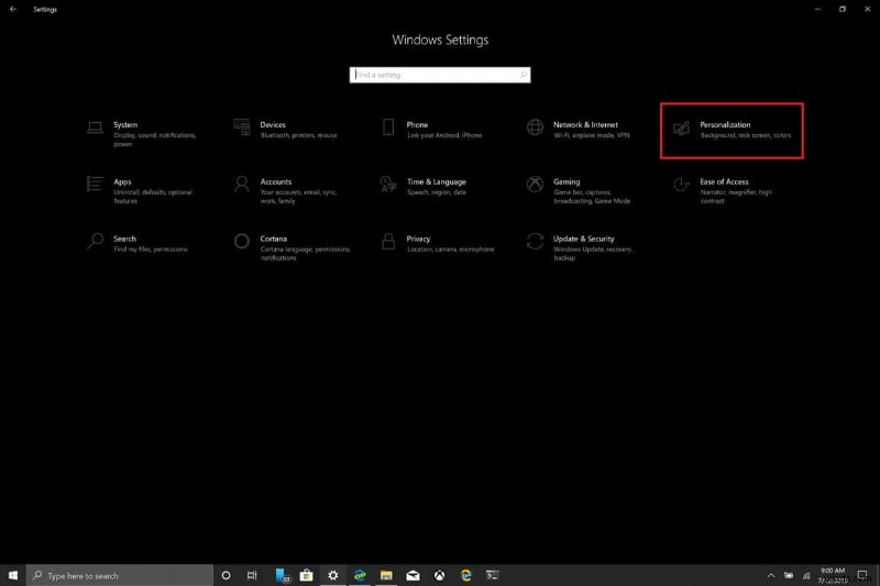 Windows 10でシステムアイコンの表示をオン・オフに切り替える方法