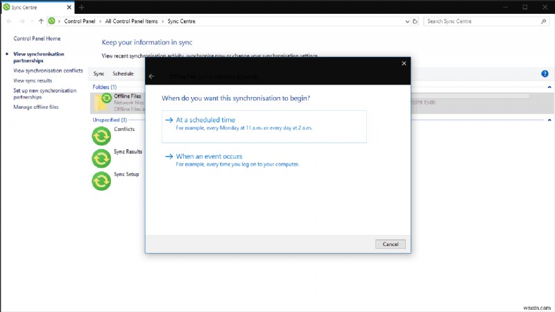 Windows 10でオフライン中にネットワークファイル共有を使う方法|同期センターの活用術