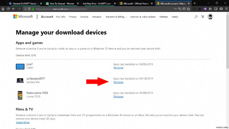 デバイスからMicrosoft Storeアプリのライセンスを取り消す方法