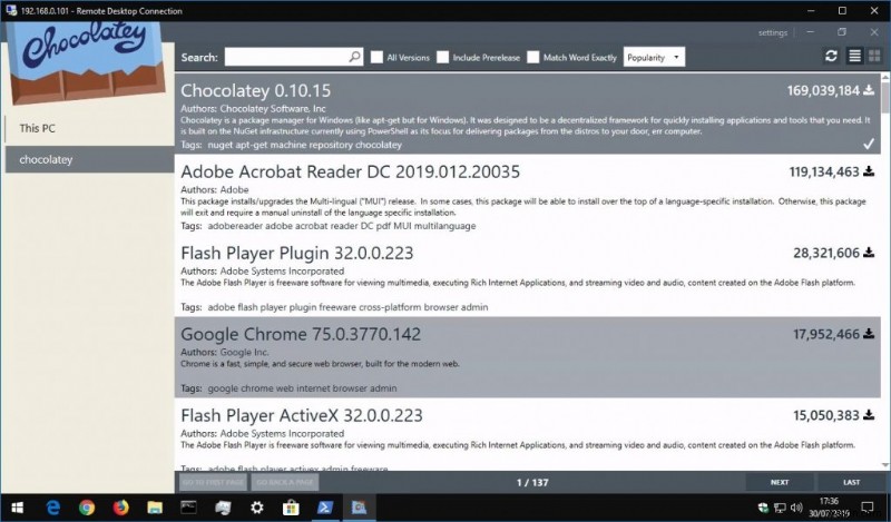 Windows 10向けパッケージマネージャー「Chocolatey」のインストールと使い方ガイド