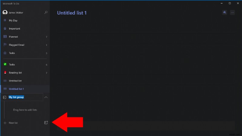 Microsoft To Do でリストのグループを作成してタスクを見やすく整理する方法
