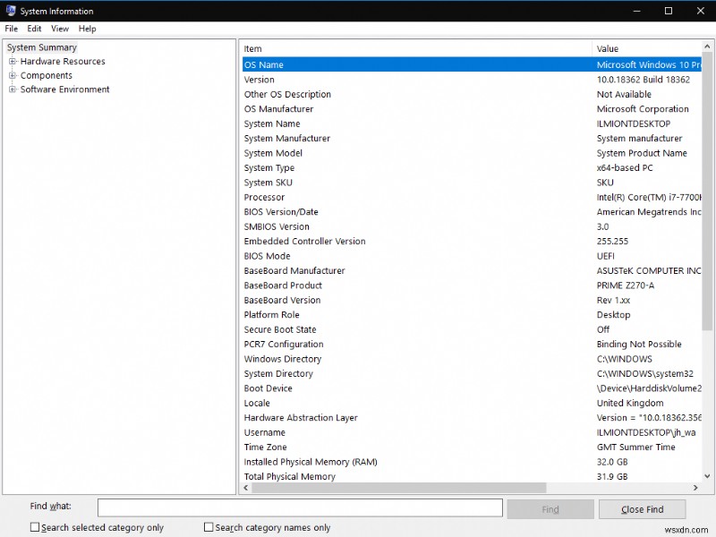 Windows 10で詳細なシステム情報を確認する方法|「システム情報」アプリの完全ガイド