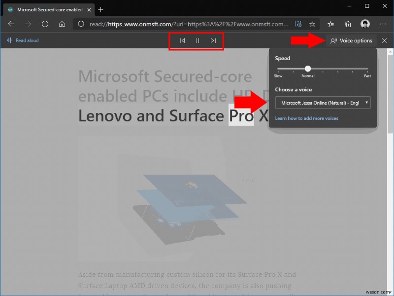 Edge InsiderでWebページや記事を読み上げてもらう方法【読み上げ機能の使い方】