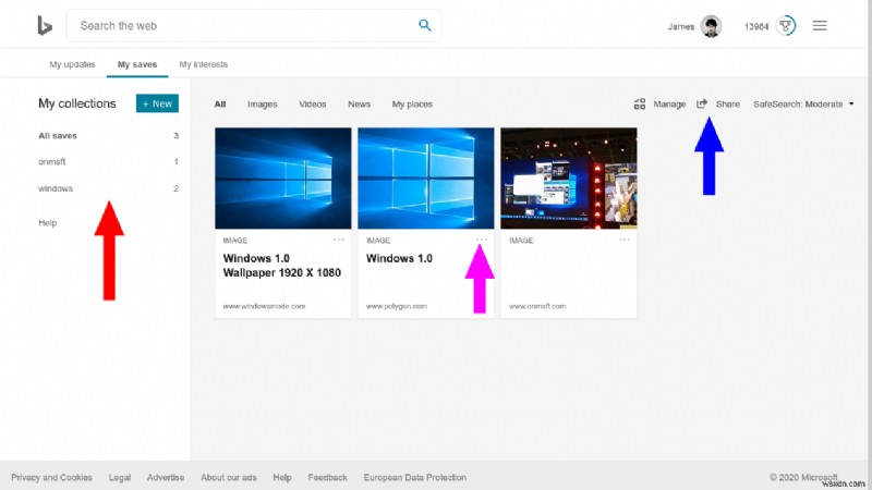 Bingのコレクション機能で検索結果を保存・整理する方法