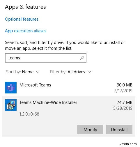 Microsoft TeamsをPCから完全にアンインストールする方法