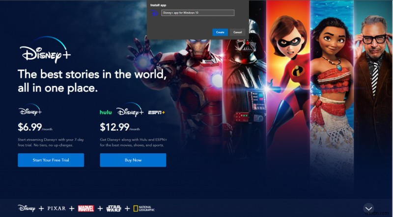 Windows 10でDisney+をPWAアプリとして使う方法【5ステップ完全解説】