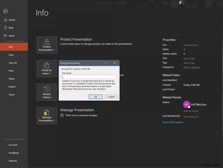 Office 365ファイルをパスワードで保護する方法|Word・Excel・PowerPointで文書を暗号化する手順
