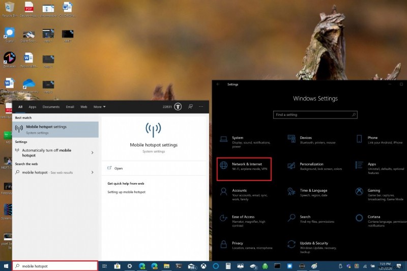 Windows 10のPCをモバイルホットスポットとして活用する方法