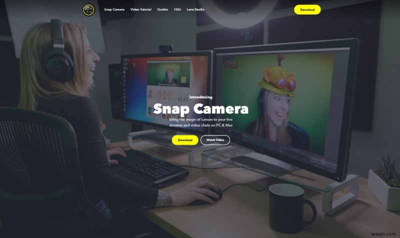 Windows 10でSnap Cameraを使ってMicrosoft Teamsの通話を盛り上げる方法