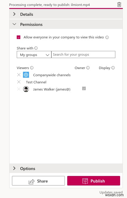 Microsoft Streamでリモートワーカーと動画コンテンツを共有する方法