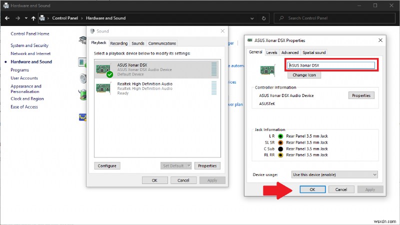 Windows 10でオーディオ出力デバイスを切り替える&名前を変更する方法