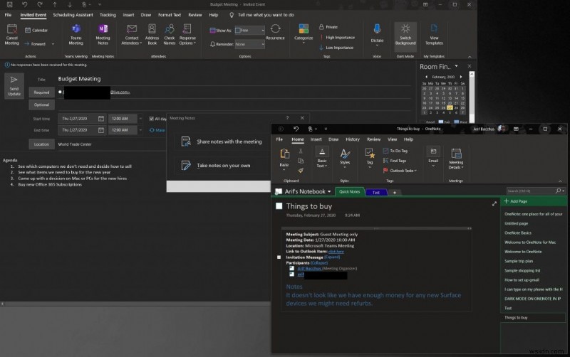 OutlookとOneNote 2016を連携して仕事の生産性を高める方法