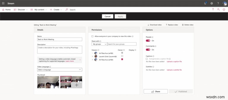 配布用にMicrosoft Teamsの通話トランスクリプト(文字起こし)を作成・編集する方法