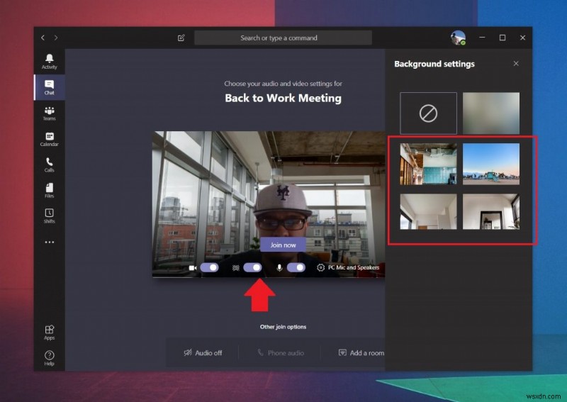 Microsoft Teamsで(ようやく実現)背景画像を設定する方法|会議前・通話中の手順を解説