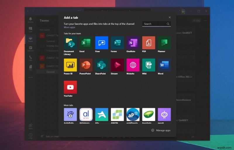 ボット、分析、プロジェクト管理にも活用できる!Microsoft Teamsへのアプリ追加ガイド