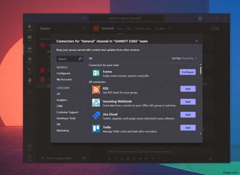 ボット、分析、プロジェクト管理にも活用できる!Microsoft Teamsへのアプリ追加ガイド