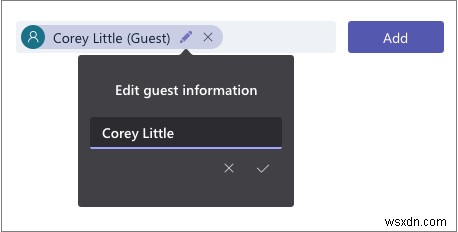 Microsoft Teamsにゲストユーザーを追加する方法
