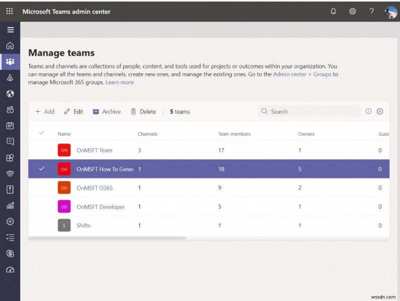 Microsoft Teamsでチームをアーカイブ・削除する方法【管理者向けガイド】