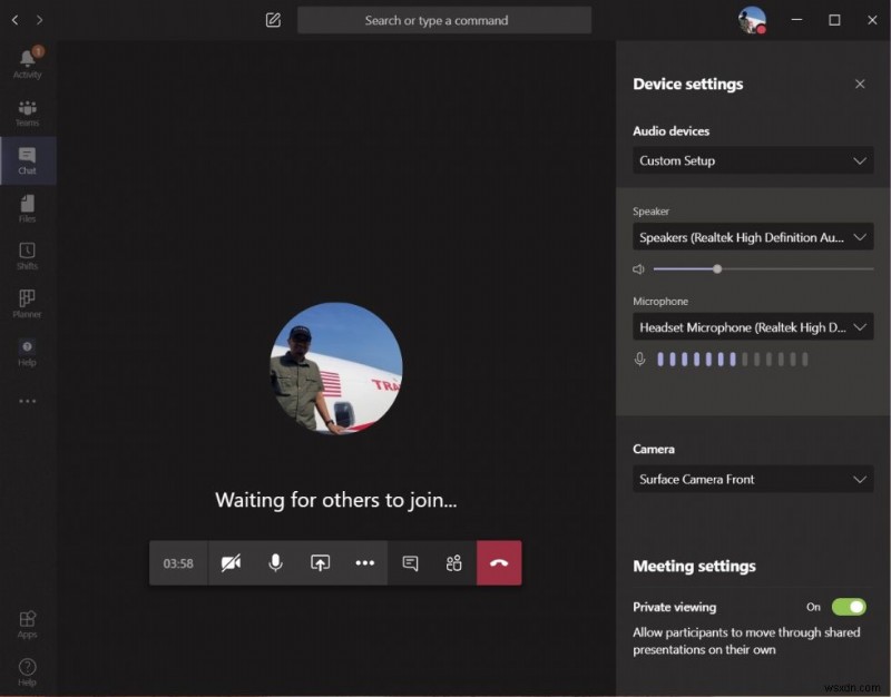 Microsoft Teamsでカスタムのビデオ・スピーカー・オーディオ設定を作成する方法