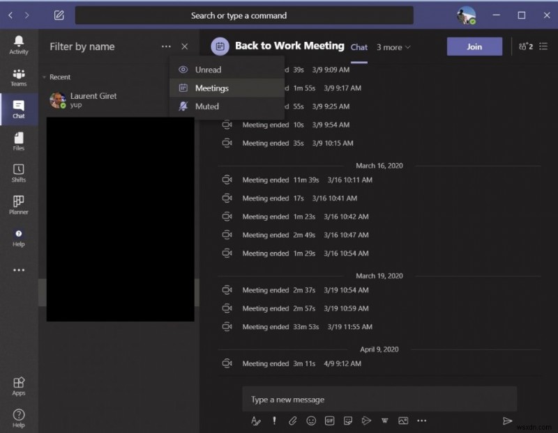 Microsoft Teamsのフィルター機能を使いこなして、必要なメッセージやファイルを素早く見つける方法