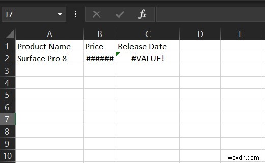 よくあるExcelの数式エラーの種類と直し方を徹底解説