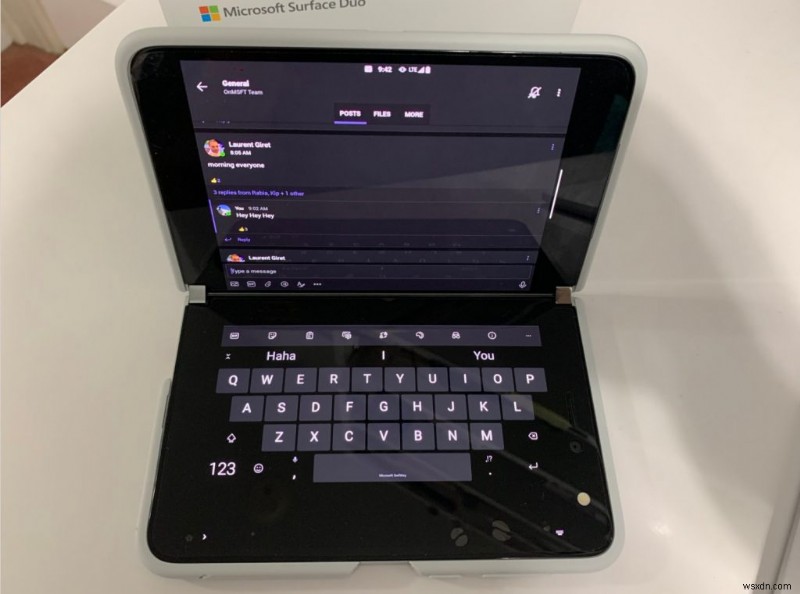 Surface DuoでMicrosoft Teamsを最大限に活用するヒントとコツ4選