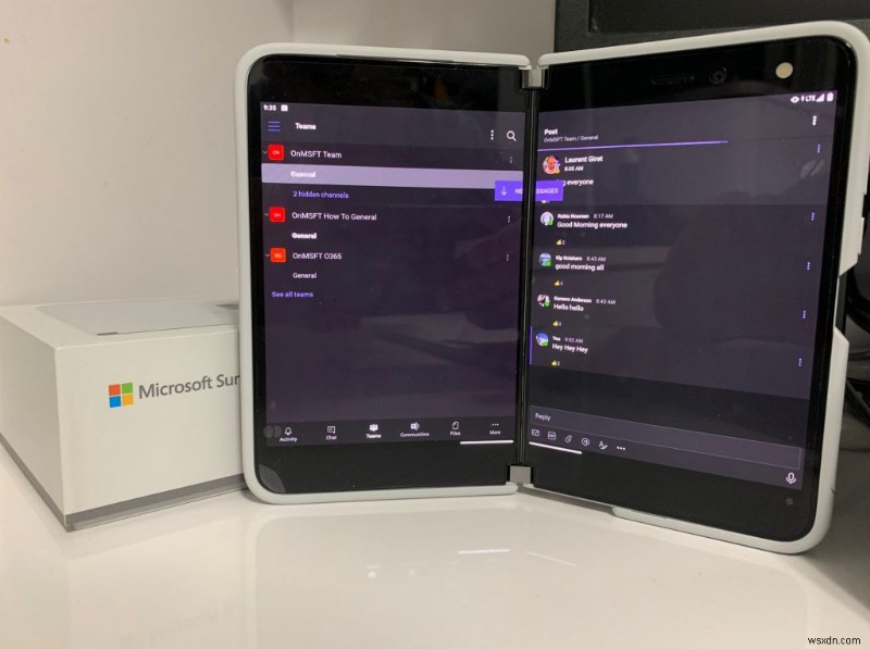 Surface DuoでMicrosoft Teamsを最大限に活用するヒントとコツ4選