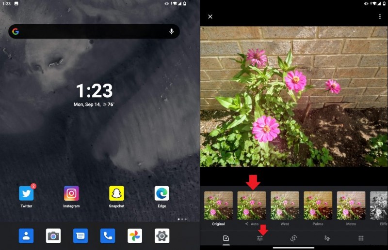Surface Duoのカメラ写真がくすんで見える?Googleフォトの「自動」補正で簡単に画質アップする方法