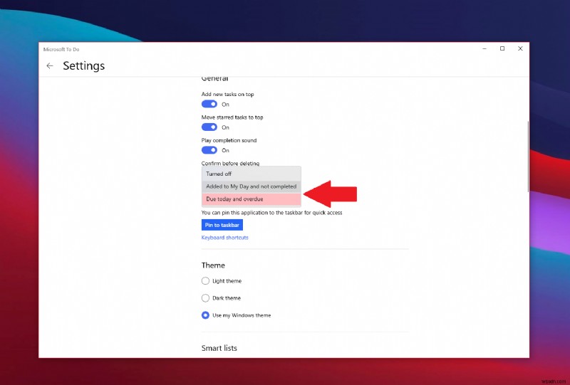 Windows 10のMicrosoft To Doで生産性を維持する5つの方法