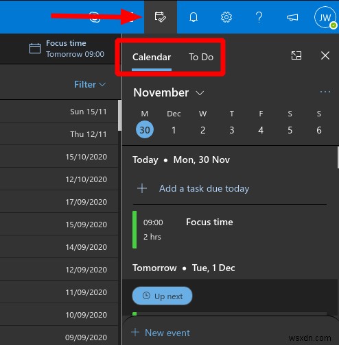 Outlook on the web でメモとタスクを表示・管理する方法