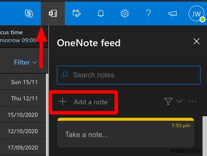 Outlook on the web でメモとタスクを表示・管理する方法