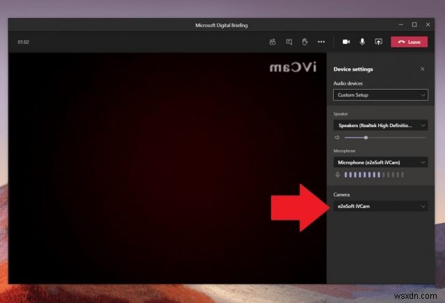 Windows 10 の Microsoft Teams で iPhone・iPad を Web カメラとして使う方法【iVCam活用術】