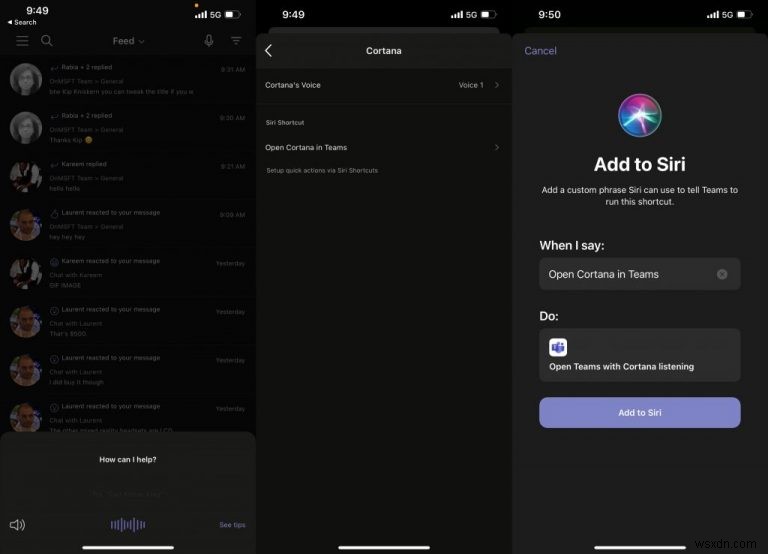 モバイル版Microsoft TeamsにCortanaの新たなホームが登場――使い方を徹底解説