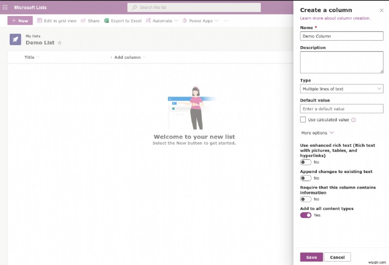 Microsoft Lists入門：新しいリストをゼロから作成する完全ガイド