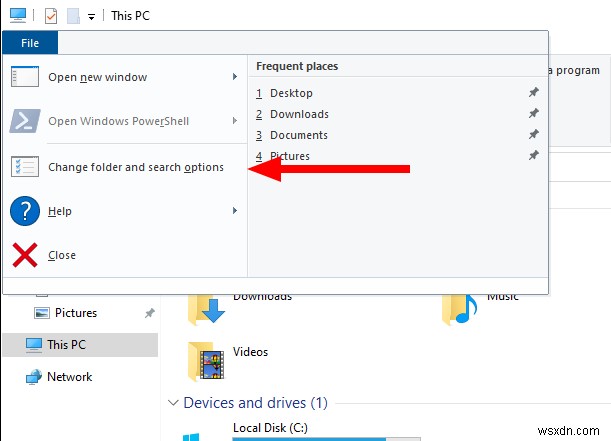 Windows UIとは別のプロセスでエクスプローラーウィンドウを開く方法