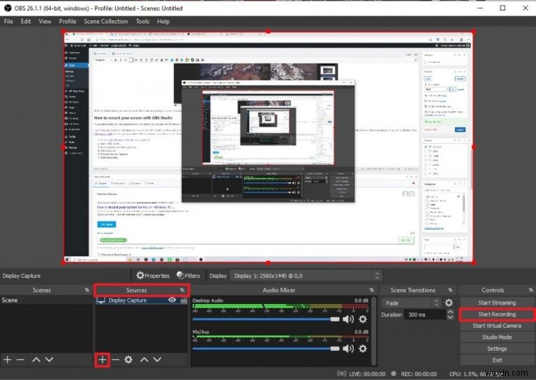 Windows 10で無料で画面録画する3つの方法【Xbox Game Bar・PowerPoint・OBS Studio】