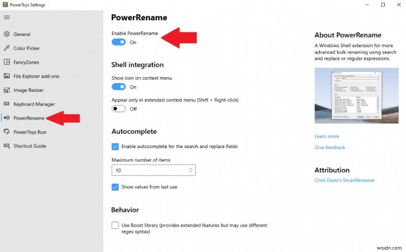 Windows 10のPowerToys「PowerRename」でファイル名を一括変更する方法