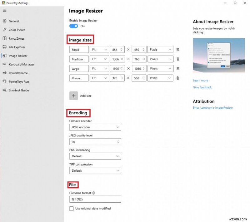 Windows 10でPowerToys「Image Resizer」を使って画像サイズを一括リサイズし、作業時間を大幅に節約する方法