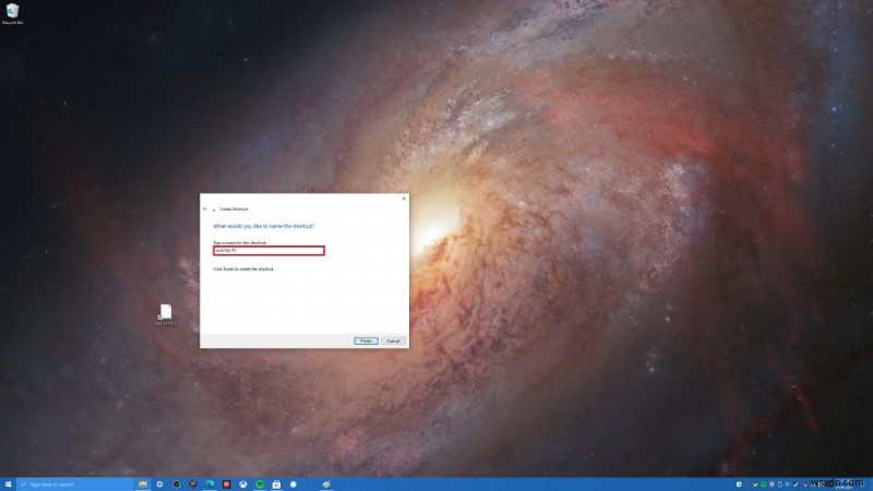 Windows 10のPCをワンクリックでロック!デスクトップショートカットの作成方法