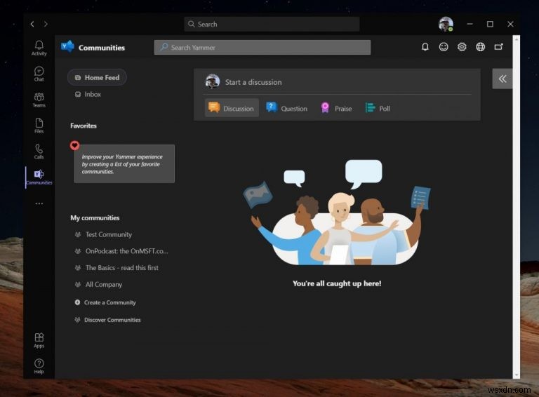 YammerをMicrosoft Teamsアプリに簡単に追加して同僚とつながる方法
