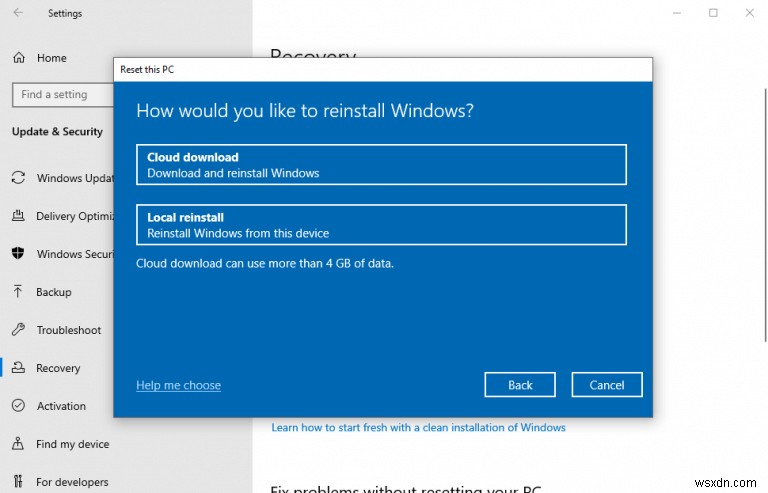 Windows 10を出荷時設定にリセットする方法【設定アプリ・起動メニューから解説】