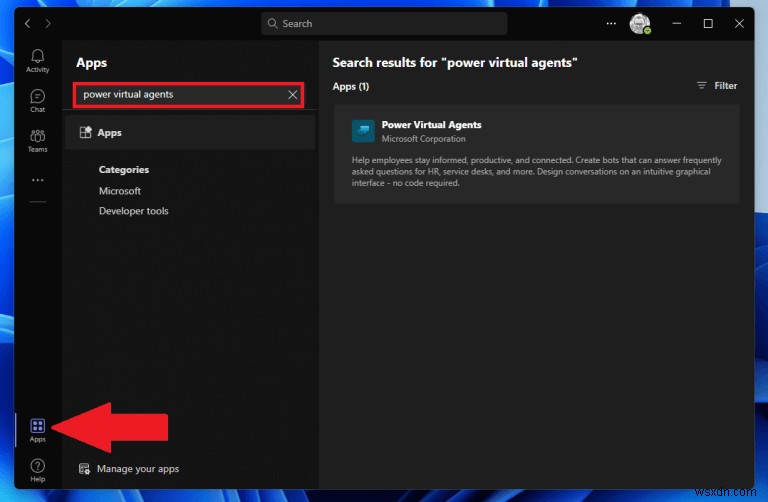 Microsoft TeamsでPower Virtual Agentsチャットボットを簡単に作成・管理する方法