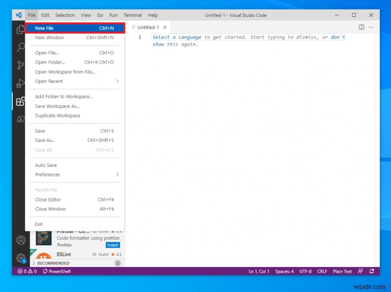 Windows 10/11でVisual Studio Codeを使ってPowerShellスクリプトを作成・実行する方法