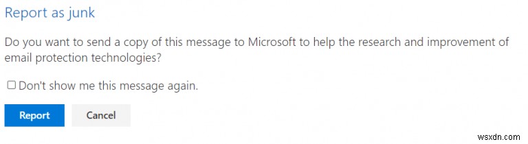Microsoft Outlookの「レポート メッセージ」機能で不審なメールを報告する方法