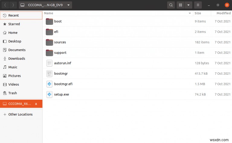 Linux で起動可能な Windows 10 USB メモリを作成する方法