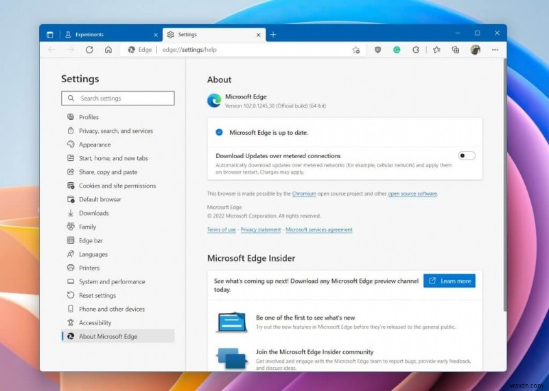 【手順解説】Microsoft EdgeでWindows 11風の新デザインを有効にする方法