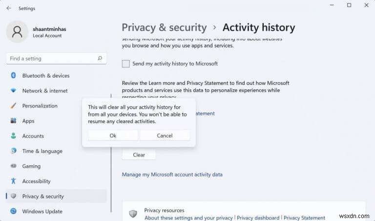 Windows PCでアクティビティ履歴を確認・管理する方法