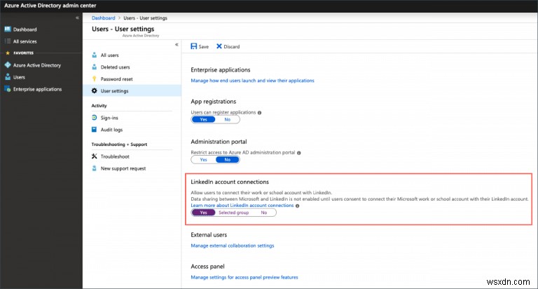 Teams・Microsoft 365のLinkedIn連携を無効化する方法【Azure AD管理者向け設定手順】